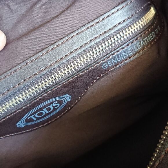 Tod's All Leather brown Hobo Bag - Picture 3 of 12
